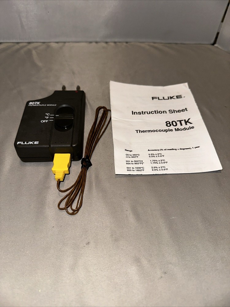 Fluke 80TK Thermocouple Module