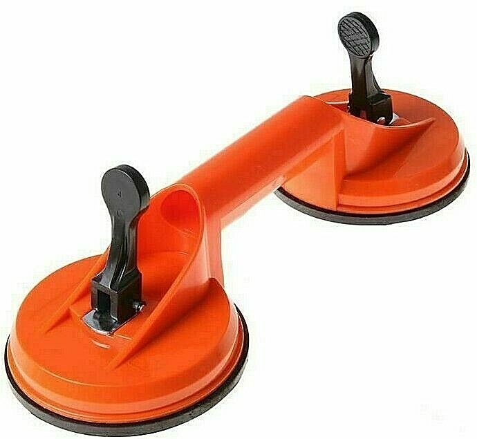 2PC 4-1/2" Double Large Suction Cup Dent Puller Dent Remover Rubber Pad Lifter