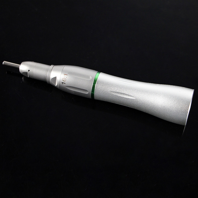 Dental 16:1 IPR Straight Handpiece Air Turbine For Electric Polisher Micro Motor