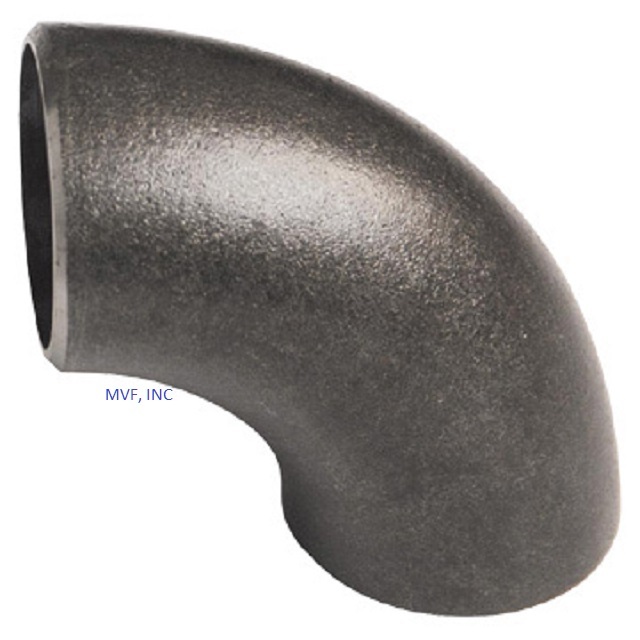2" Schedule 40 Long (STD) Radius Butt Weld 90° Elbow WPB Carbon Steel B010911