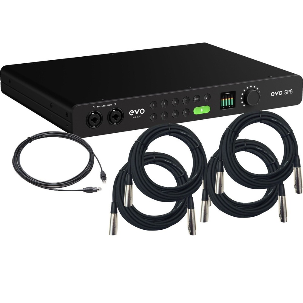 Audient Evo SP8 8-Channel Mic Preamp CABLE KIT