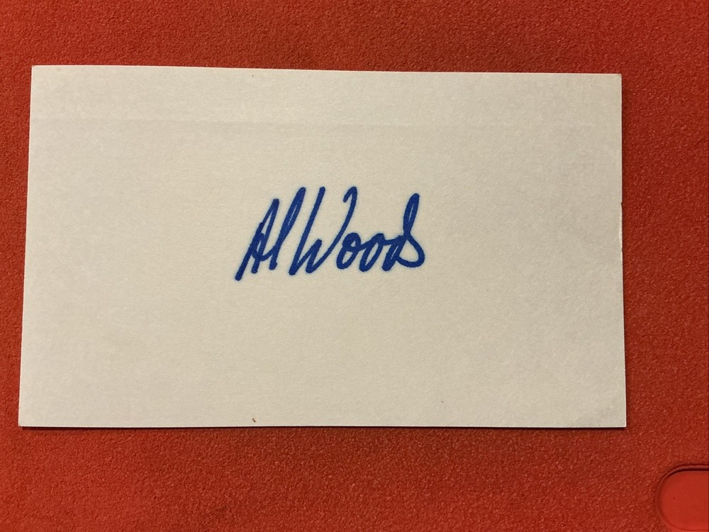 Al Woods🔥🔥MLB: 1977 Blue Jays🔥🔥Autograph🔥🔥