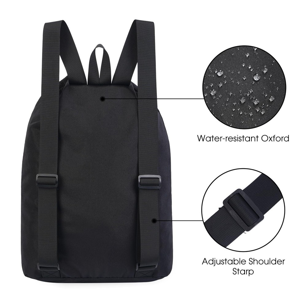 Swim Bag Mesh Drawstring Backpack Beach Backpack for Swimming, Gym, and Workou