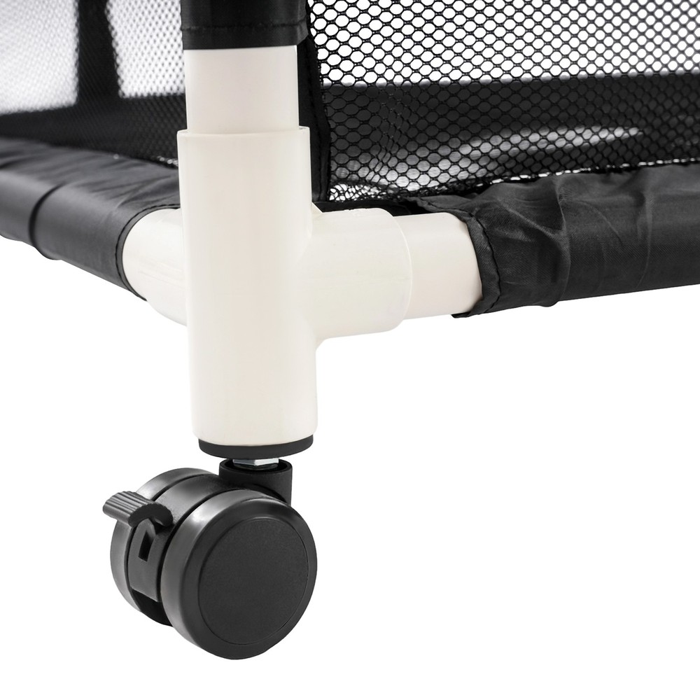 Rolling Pool Noodle Storage Organizer Bin with Mesh