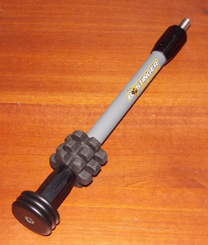 Bee Stinger MicroHex 8" Stabilizer in Grey Finish- B Stinger