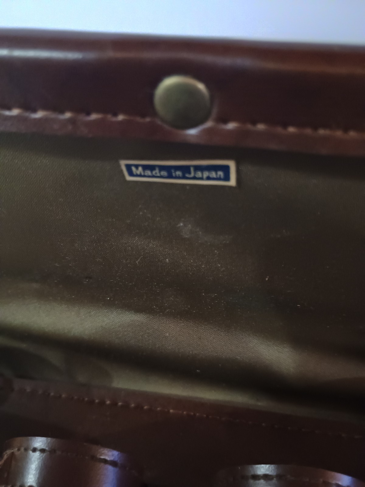 Vintage Leather Travel Bar - Japan - Rare