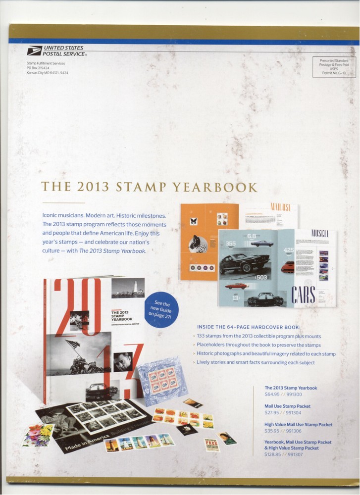 USA Philatelic 2013 Volume 18 Quarter 4