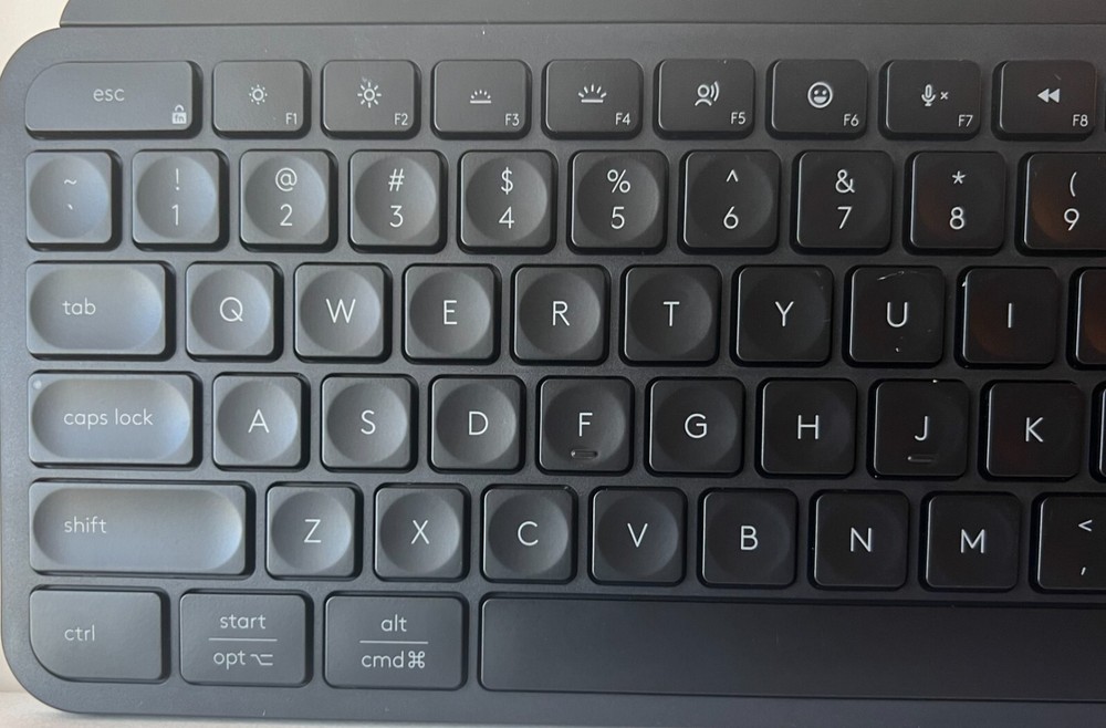 Logitech MX KEYS S BLACK INDIVIDUAL REPLACEMENT KEYBOARD KEYCAPS KEYS (YR0073)