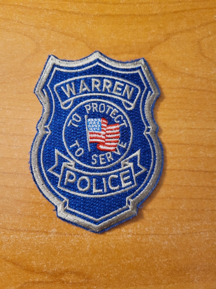 Warren MI Police Patch