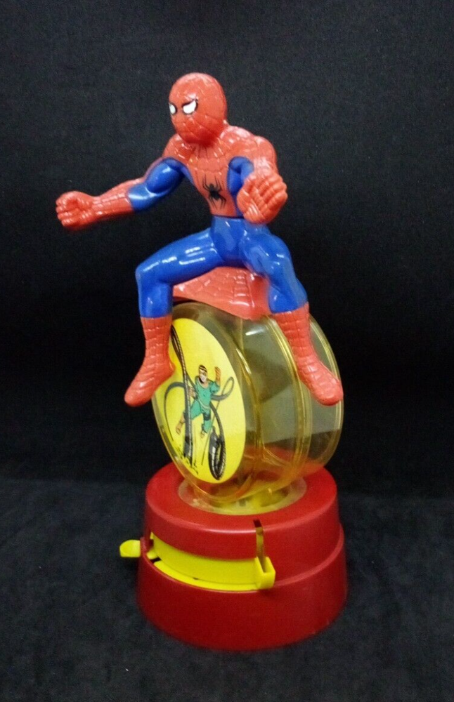 Spider-man Gumball Machine Vintage 1984 Missing Bottom