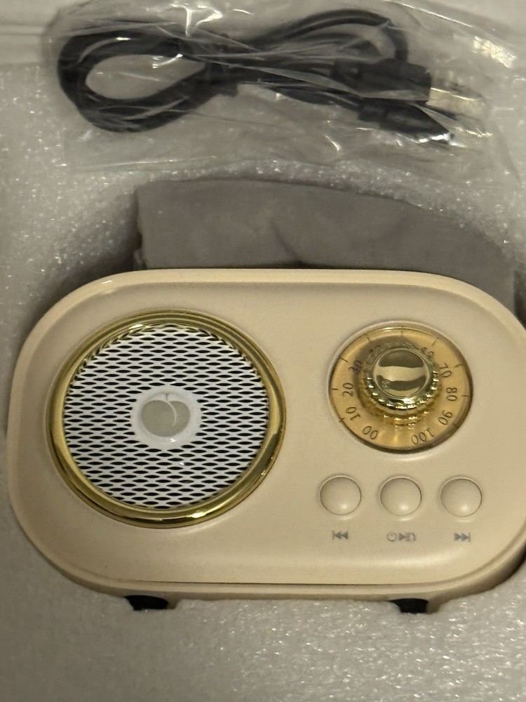 Mini Karaoke Machine Portable Bluetooth Speaker wireless w/ 2 microphones New