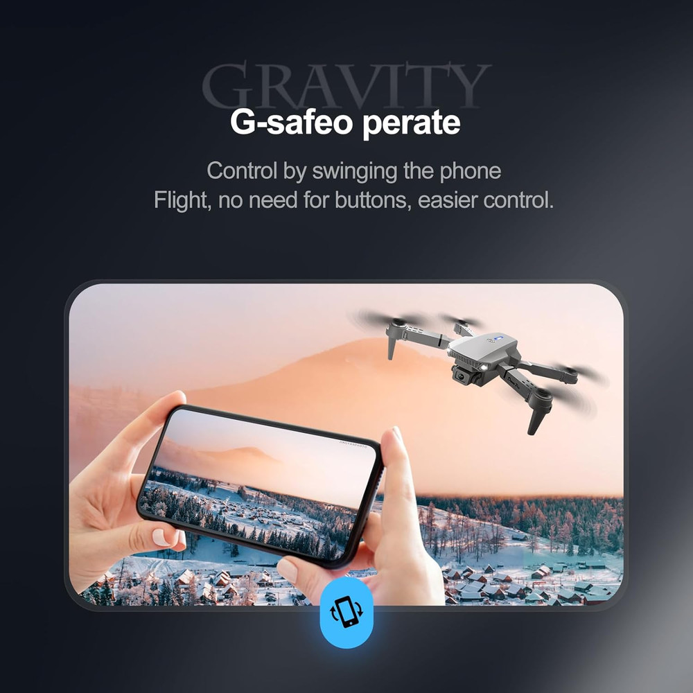 Drone 2026 4K HD Tree Camera WiFi FPV RC Foldable Quadcopter Remote With Screen