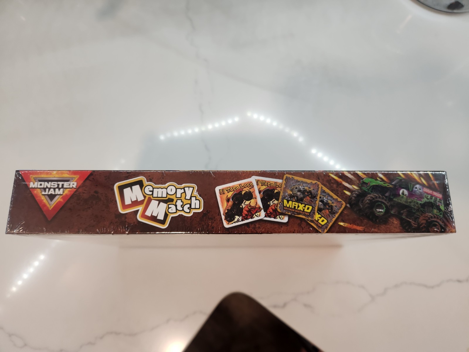 Monster Jam Memory Match Card Game 72 Matching Cards Brand New Factory Sealed