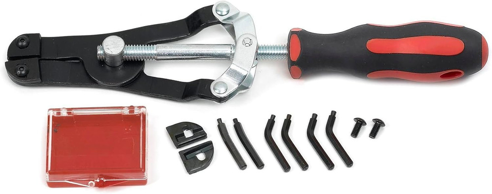 Heavy-Duty Interchangeable Tip Convertible Snap Ring Pliers, 9-1/2" - 2012D