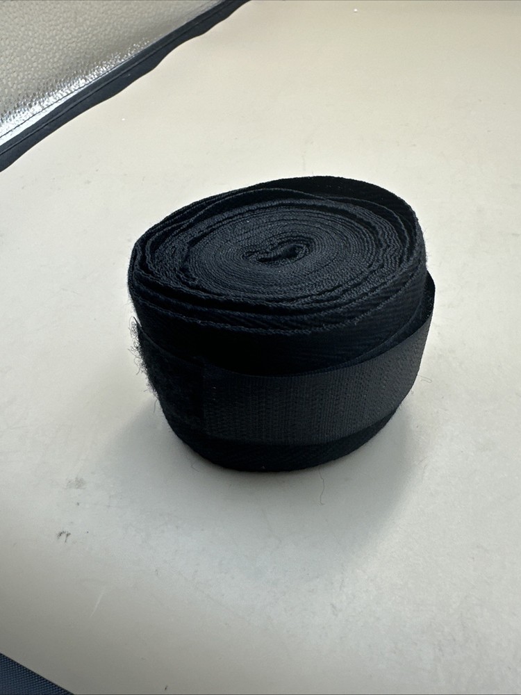 #N53- Everlast Classic Hand Wraps BLACK 120”