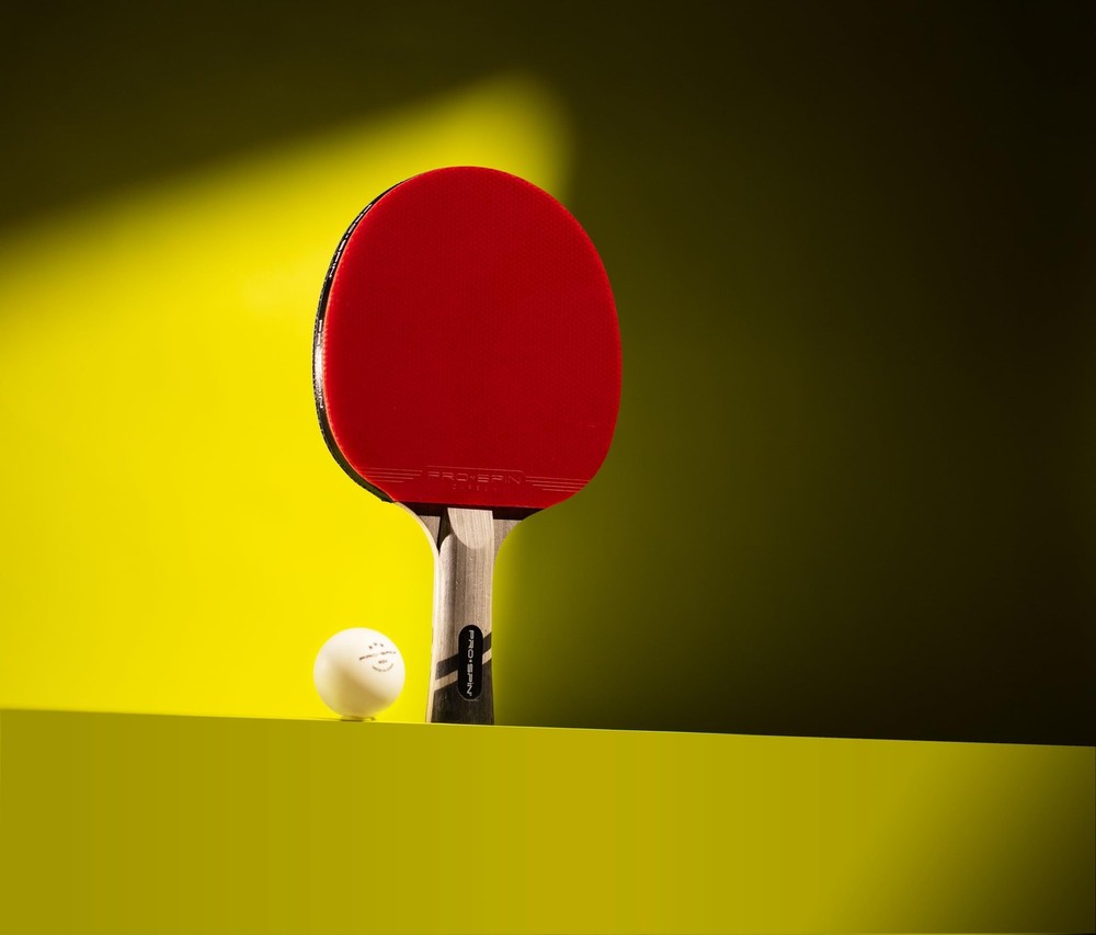PRO-SPIN Ping Pong Paddles – ITTF Approved 2-Pack, 2-Pack | Active Red