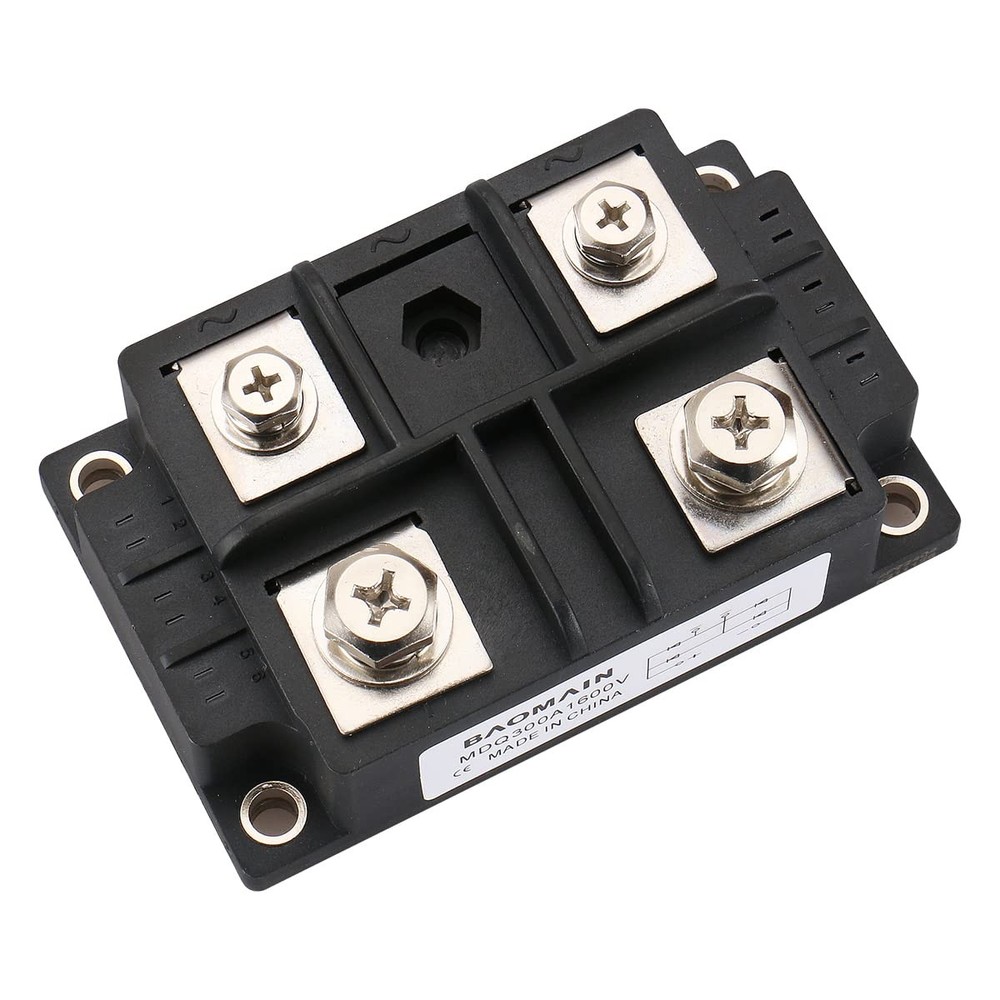 Baomain Bridge Rectifier MDQ-300A Full Wave Diode Module Single Phase 300A 1600V