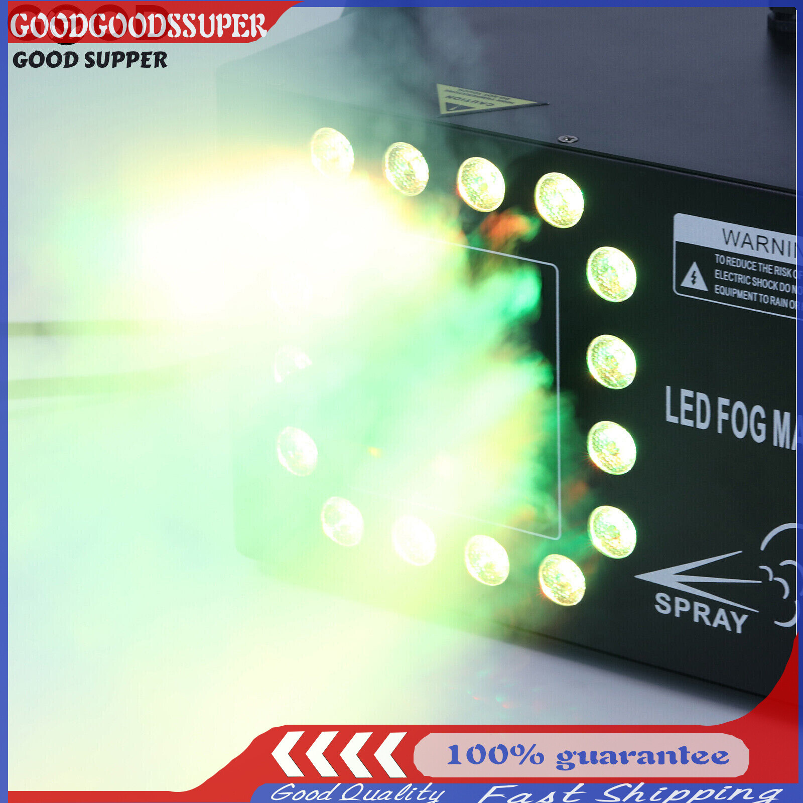 1500W Low Profile Hazer Haze Smoke Machine DMX Theater DJ Party Stage Effect