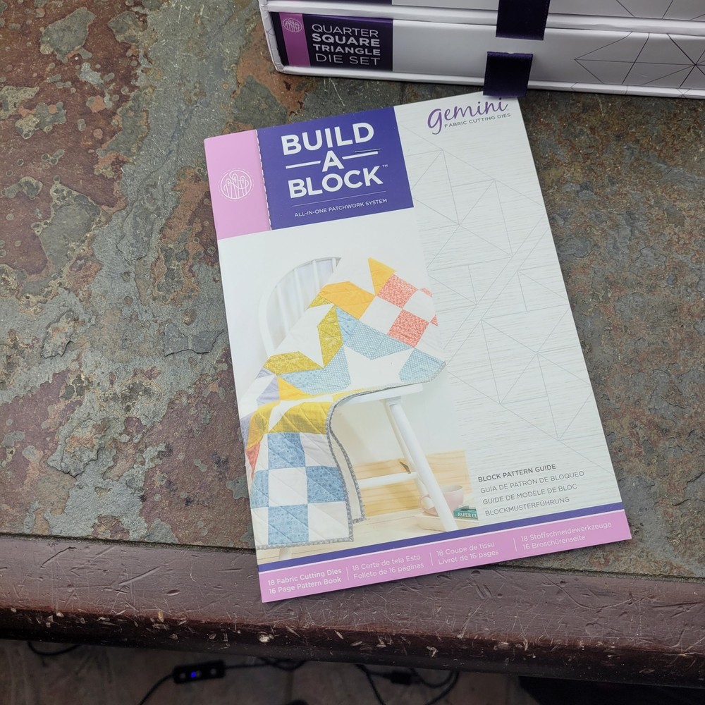 Build a Block Gemini Fabric Cutting Dies 18pc