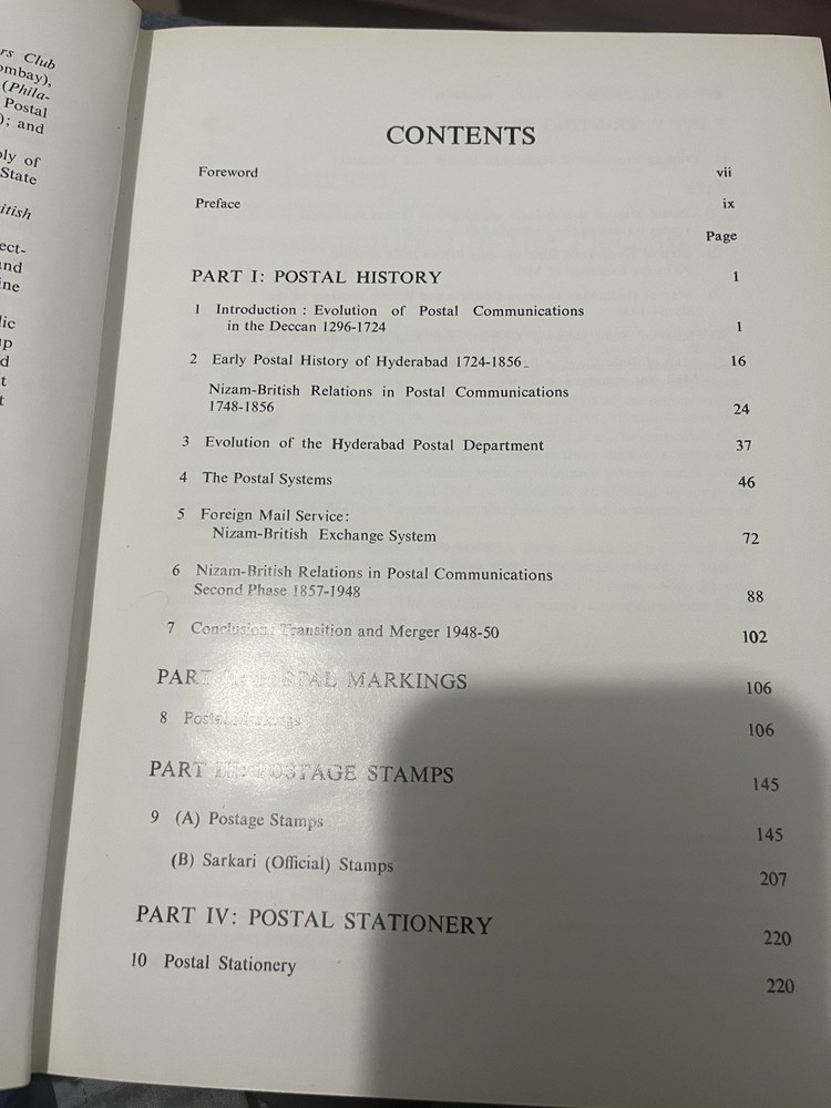 Hyderabad Philatelic History Dr. M. A. Nayeem