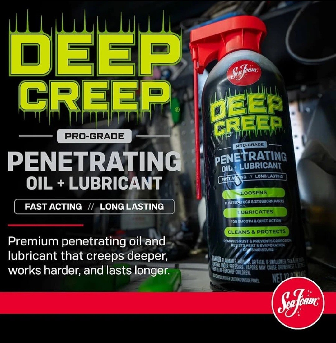 Sea Foam DC-14 Deep Creep Penetrating Oil & Lubricant, 12 oz X 6 Made In USA