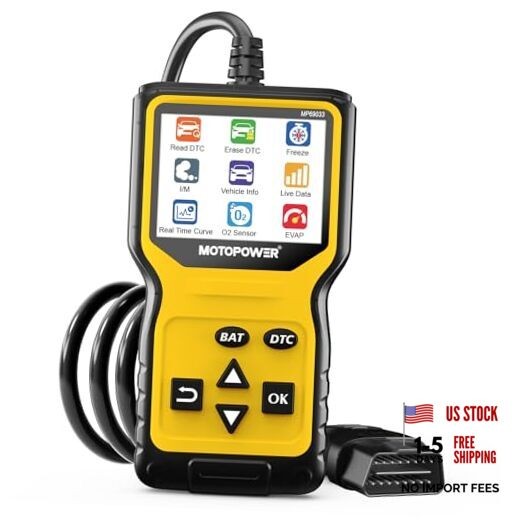 MP69033 Pro OBD2 Scanner Code Reader Check Engine Fault Light Diagnostic Scan