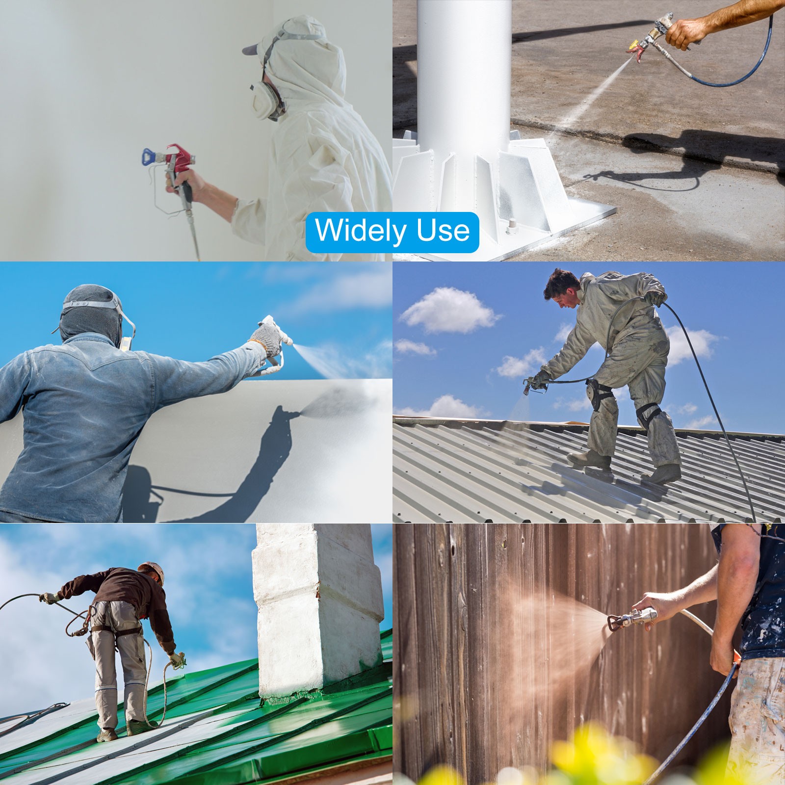 2pack Reversible Spray Tips for Airless Sprayer 311 Paint Spray Nozzle Green