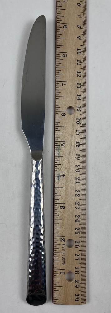 Cambridge Silversmiths Elsa Mirror Hammered Flatware Stainles Knife Replacement