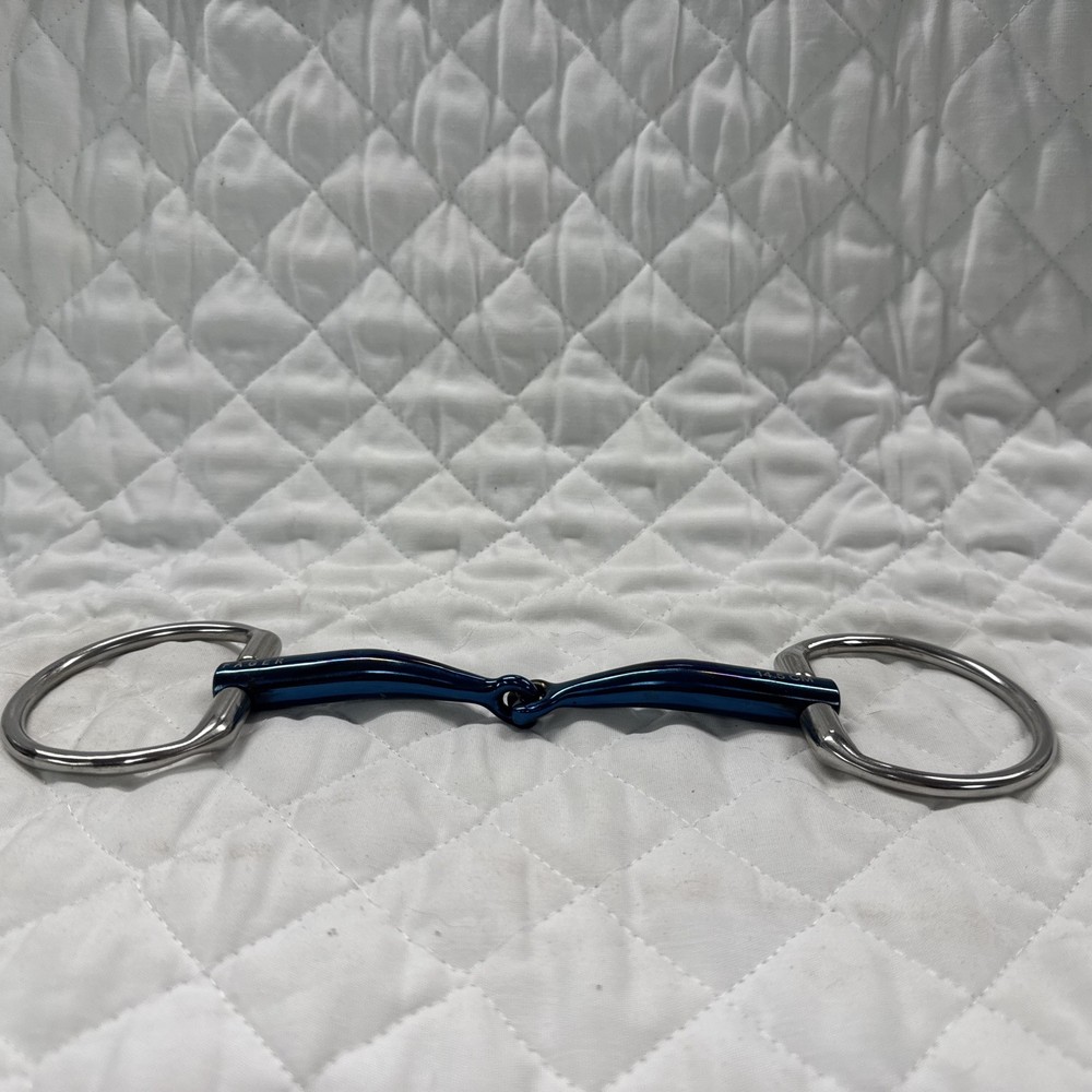 Fager Fixed Ring Snaffle Titanium Bit - 5.75"