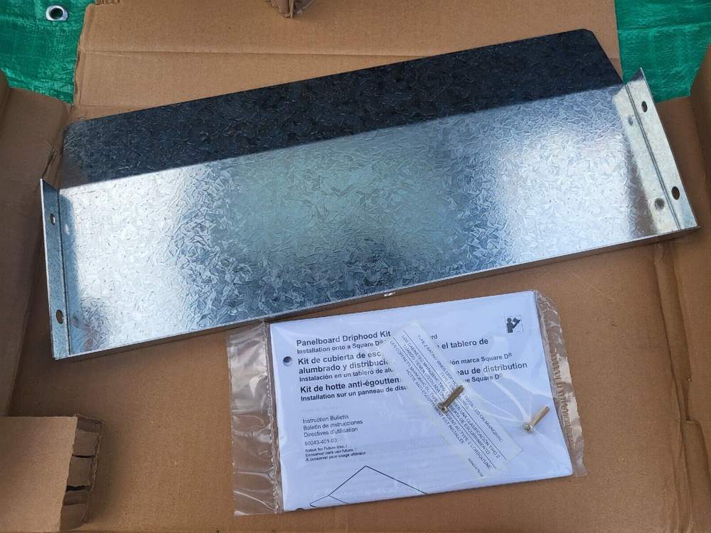 SQUARE D MHT2DH20 Panelboard Enclosure Drip Hood 20 inch * NEW