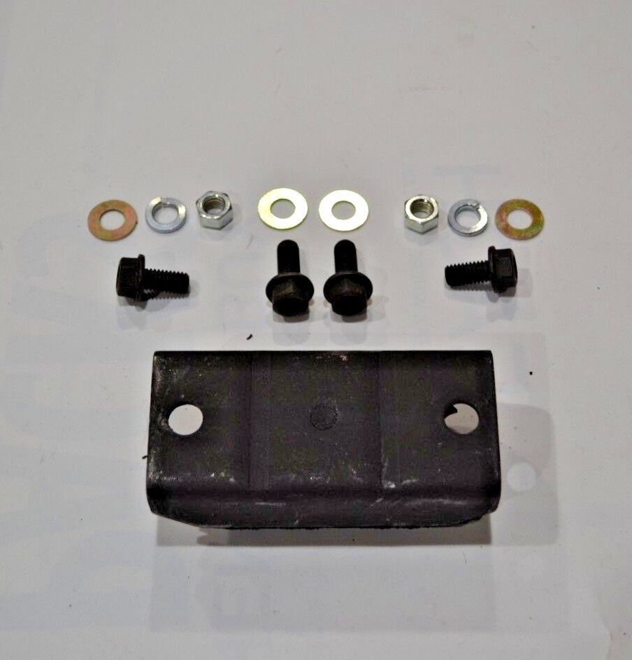 Turbo 350 Transmission Mount Rubber HARDWARE Included TH350 TH-350 bolts include