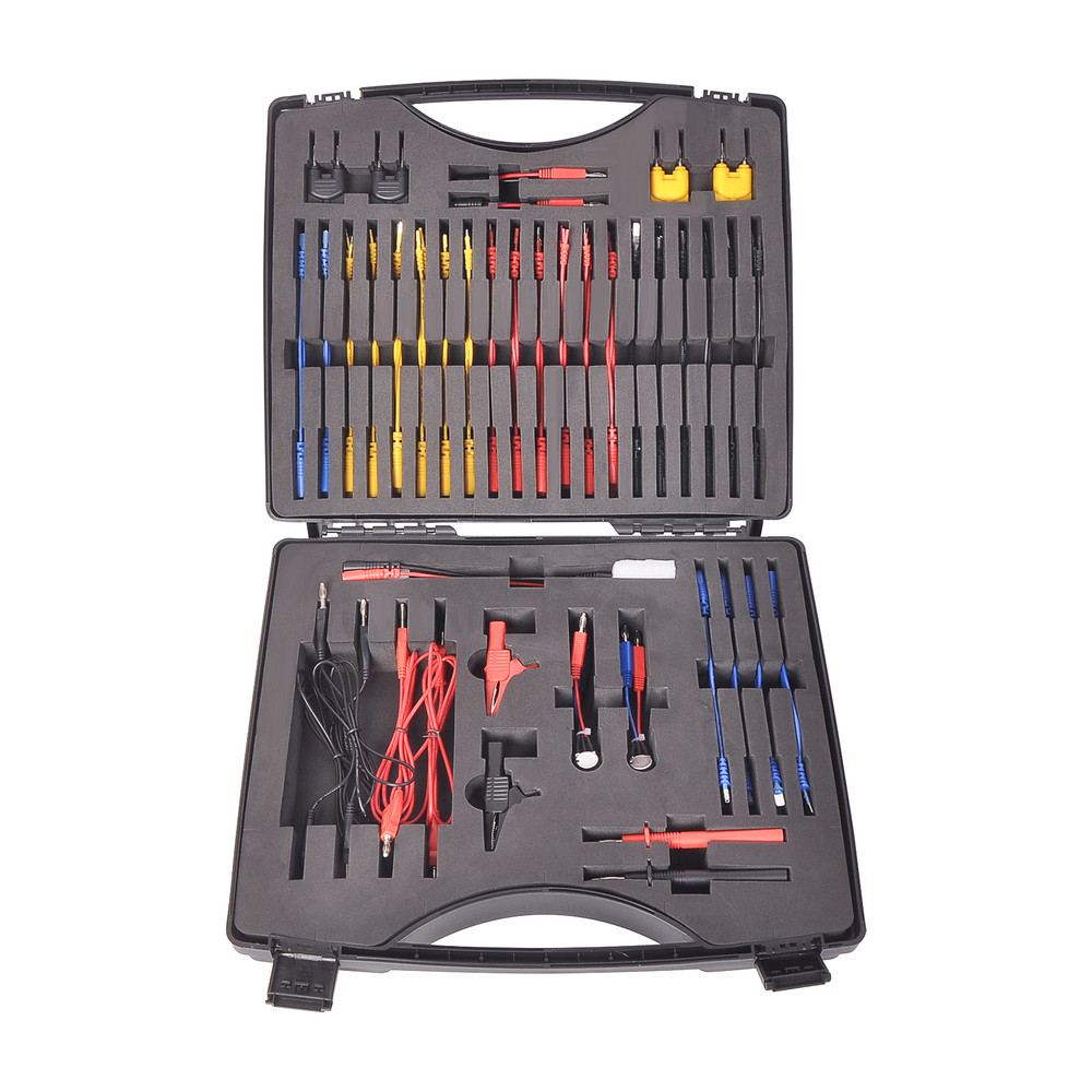 Automotive Test Lead Kit Electrical Testers Auto Diagnostic Multimeter Tool 92PC