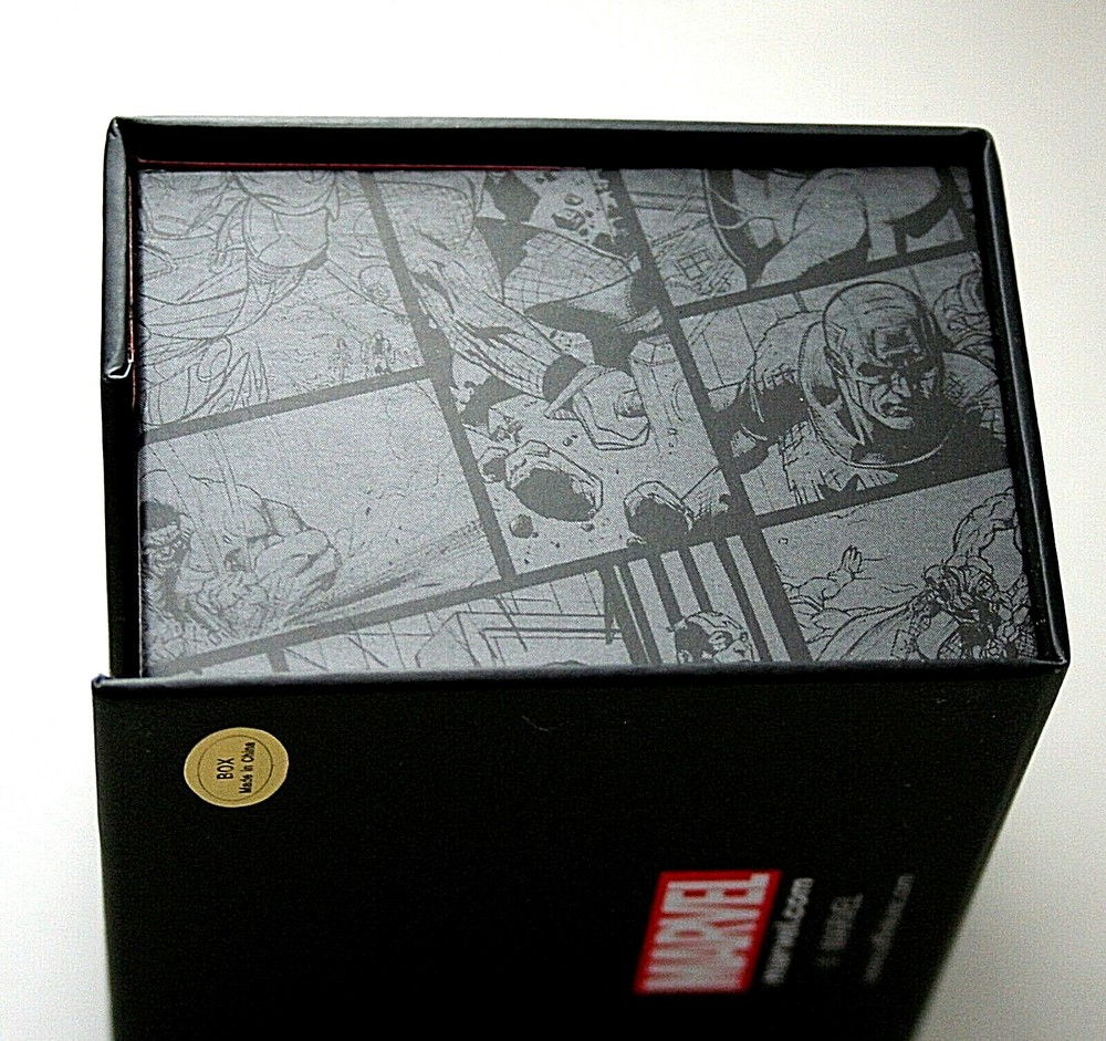 Marvel Comics Deadpool Face Metal Cuff Links New NOS + Gift Box