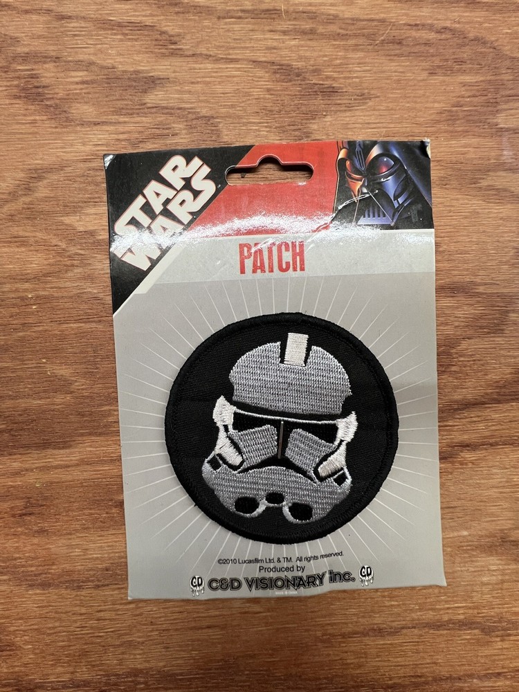 Star Wars Storm Trooper iron on patch 2010