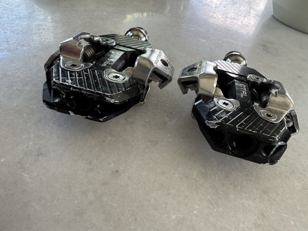 Wolf Tooth CTRL Trail Clipless Pedals - SPD - Purple - Made in USA Used