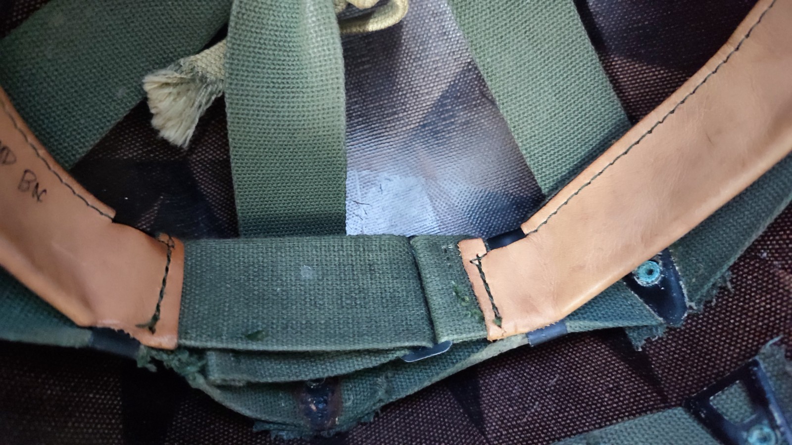 full original M1 Helmet 1951 type USMC US Army Vietnam