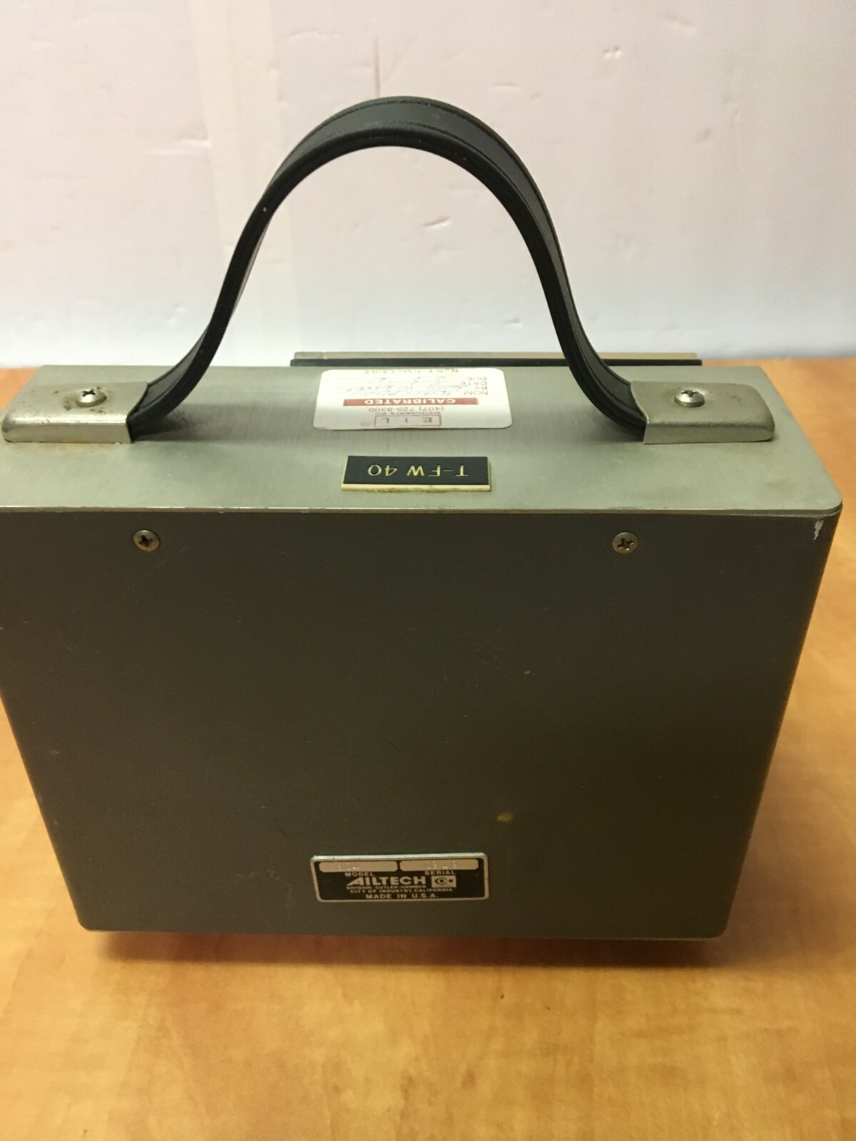 Aitech 804 Cutler Hammer Carrier Frequency Directional Wattmeter FW40 Untested