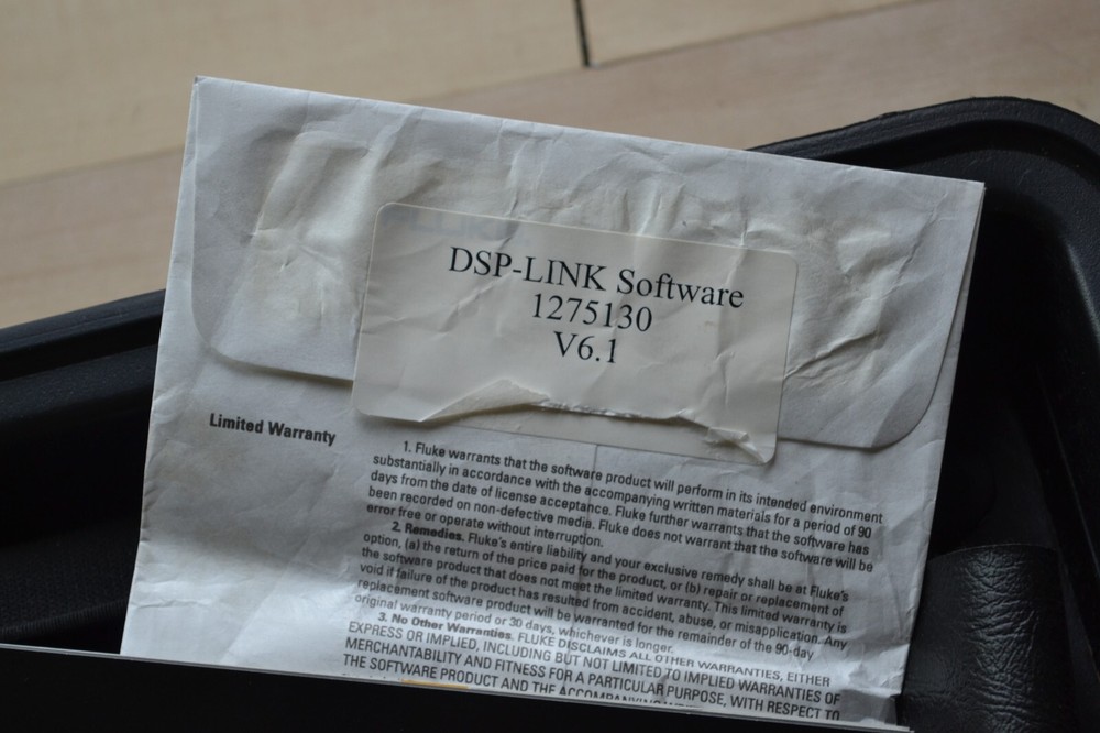 Fluke DSP-2000 Cable Analyzer