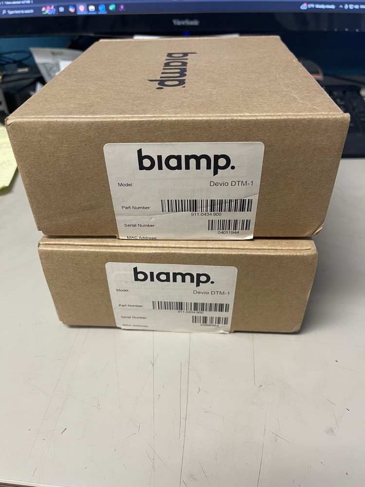 Biamp Devio DTM-1 Beamtracking Tabletop Conference Microphone