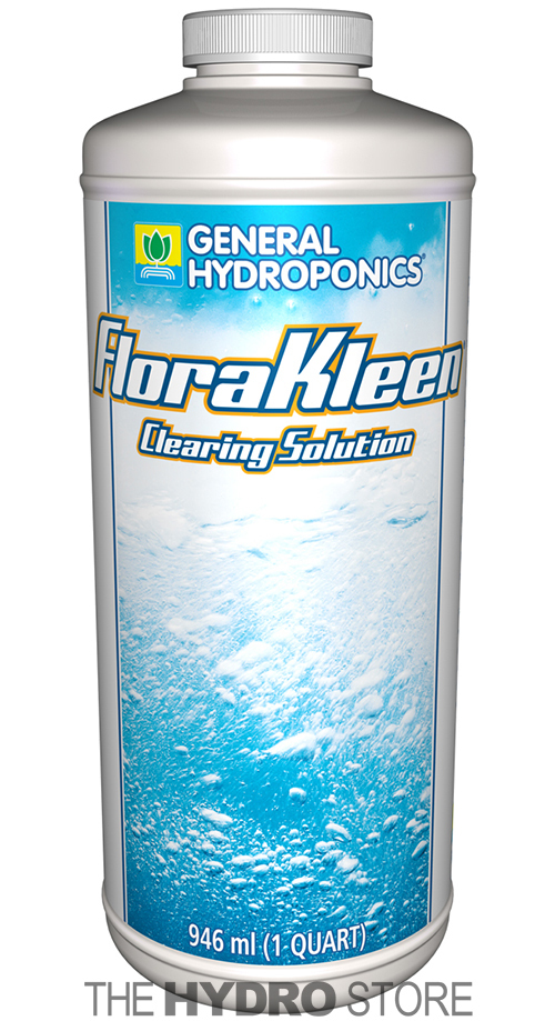 General Hydroponics FloraKleen - 1 Quart / 1 Liter - Flushing Nutrients