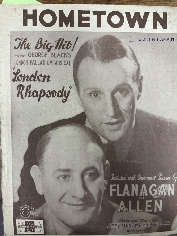 C 3-pack Popular UK sheet music (various sizes)