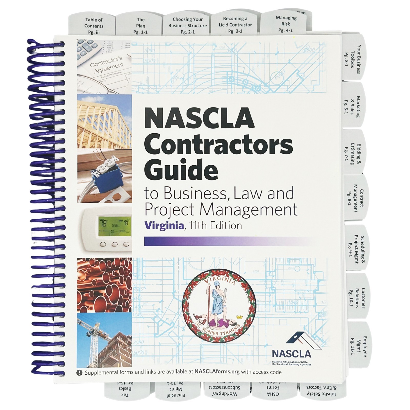 Highlighted and Tabbed - NASCLA Contractors Guide to Business, Law Virginia 11th