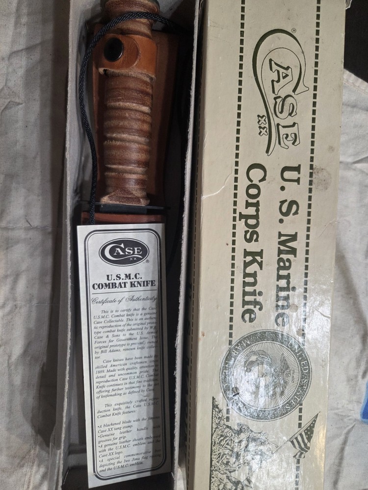 US Marine Corps Knife- Case Xx