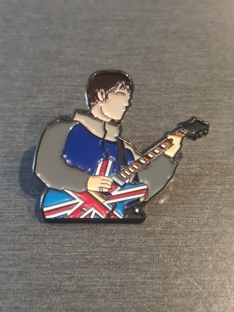 OASIS WONDERWALL Pin Badge Patch New High Quality