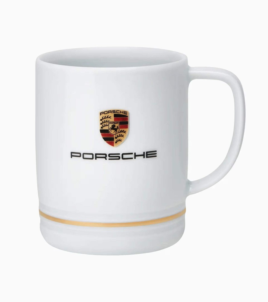 Porsche White Crest Essential Mug