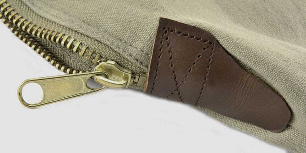 WORLD WAR 2 M1 GARAND FLEECE LINED CANVAS CASE Light OD Marked JT&L 1943