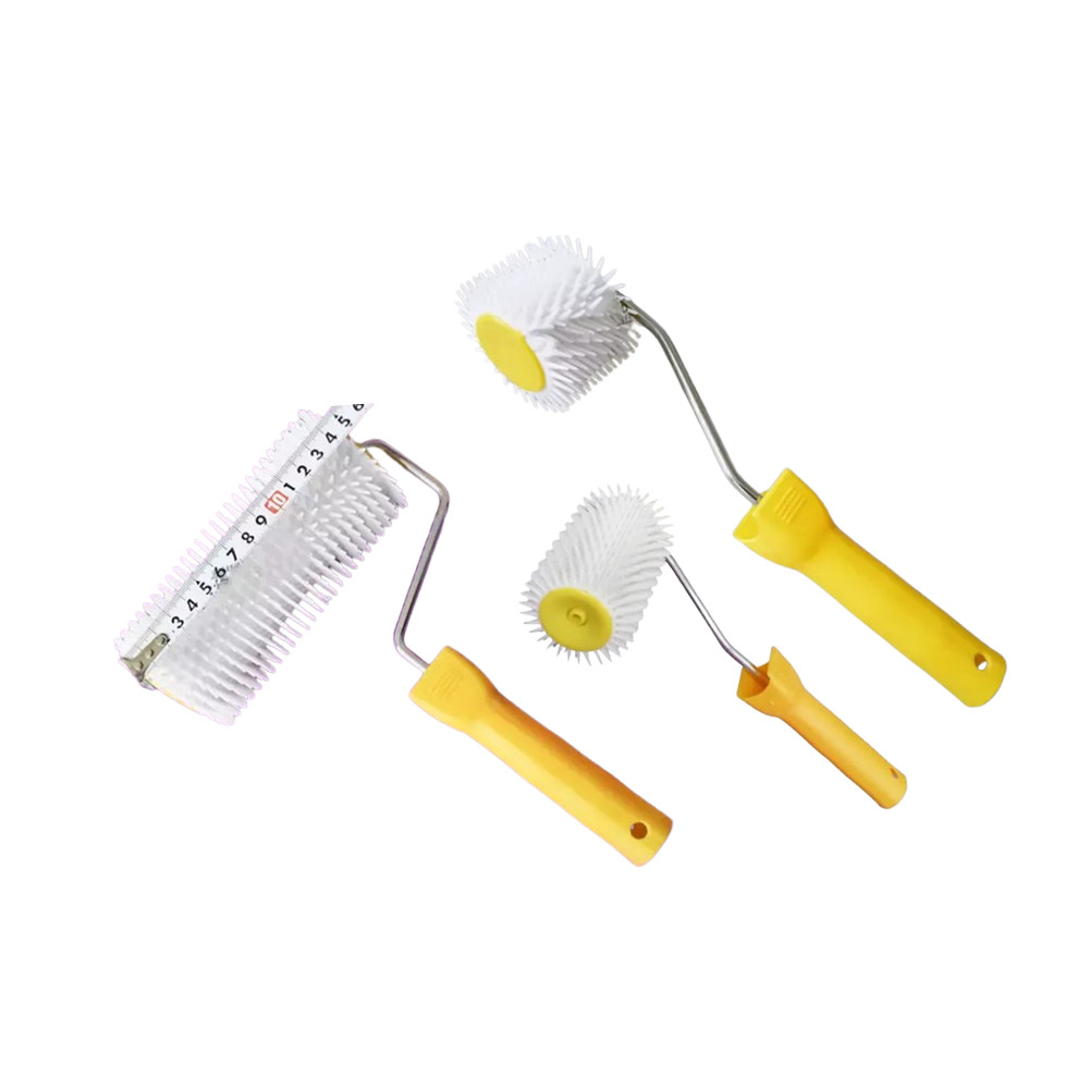 Self Leveling Cement Spike Roller Epoxy Roller Flooring Tools Remove Bubbles