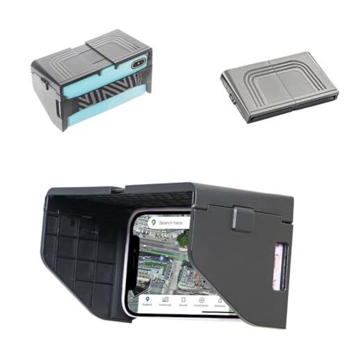 Sun Shade Visor for Mobile Phones & Remote Controllers - Clear Visibility,