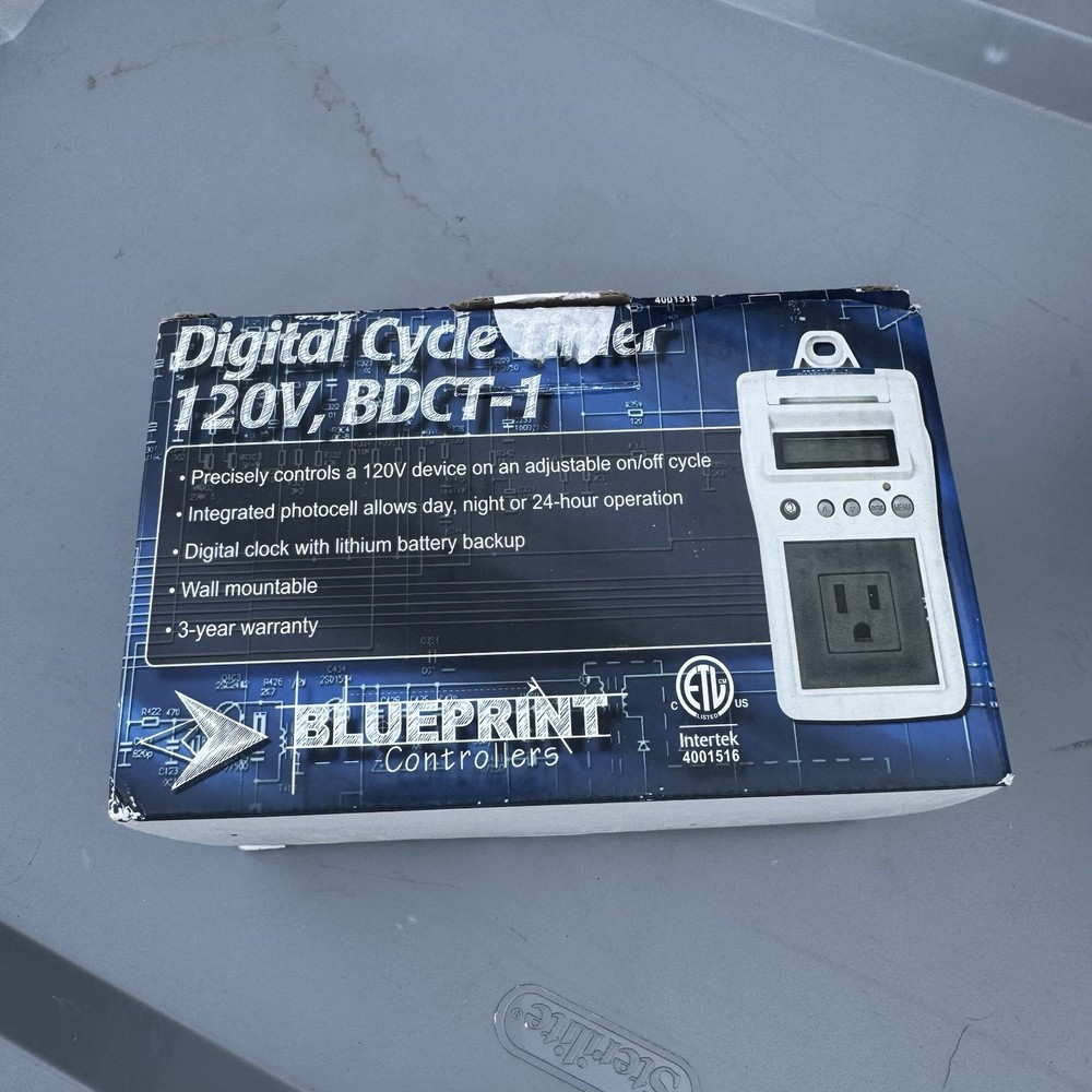 Blueprint Controllers Digital Cycle Timer BDCT-1