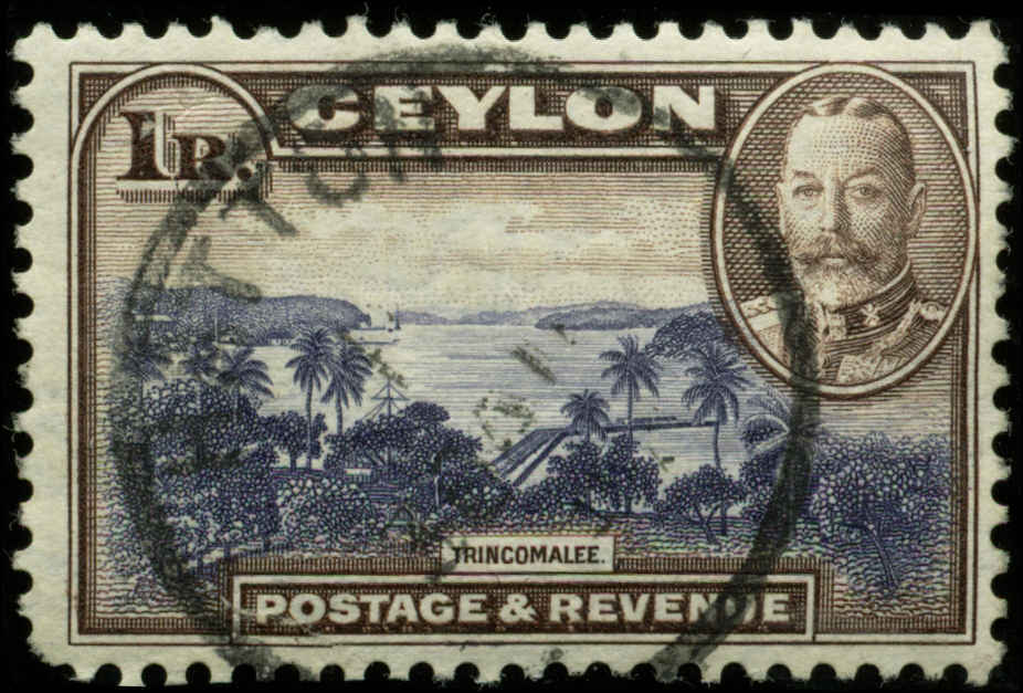 Ceylon Scott #274 SG #378 Used